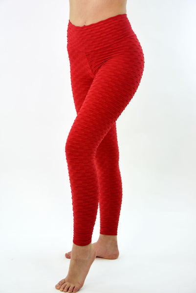 RIO GYM Ana Ruga Red Legging yoga wear for women