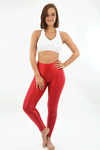 RIO GYM Red Oregon Legging yoga wear for women