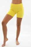 RIO GYM Ana Ruga Shorts - Ligth Yellow yoga wear for women
