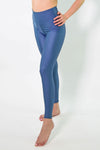 Trilobal Blue Shiny Legging