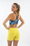 RIO GYM Ana Ruga Shorts - Ligth Yellow yoga wear for women