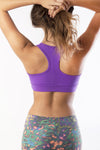 RIO GYM Ellie Bra - Purple yoga wear for women