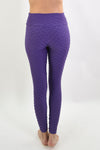 RIO GYM Ana Ruga Purple Capri yoga wear for women