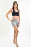 RIO GYM Cotele  Shorts - Black & White yoga wear for women