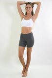 RIO GYM Ana Ruga Grey Shorts yoga wear for women